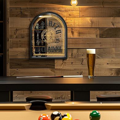 American Art Décor Espiritu Luchador 1925 Printed Framed Mirror