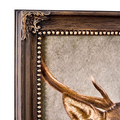 American Art Décor Deer John Ornate Framed Bar Wall Decor