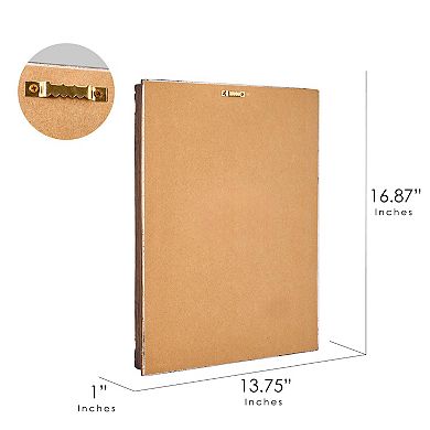 American Art Décor Deer John Ornate Framed Bar Wall Decor