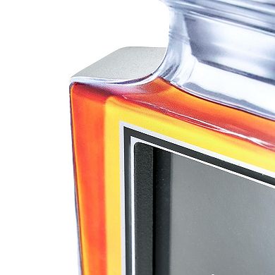 American Art Décor 2-Piece Whiskey Bottle and Glass Tumbler Photo Frame Set