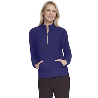 Women's Skechers® GOLUXE Rib Quarter-Zip Pullover