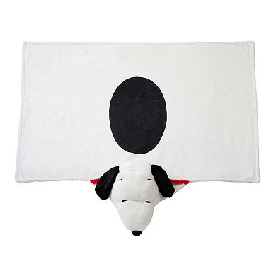 Peanuts Snoopy Hooded Throw Blanket