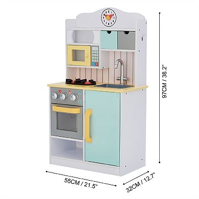 Teamson Kids Little Chef Florence Classic Play Kitchen Set