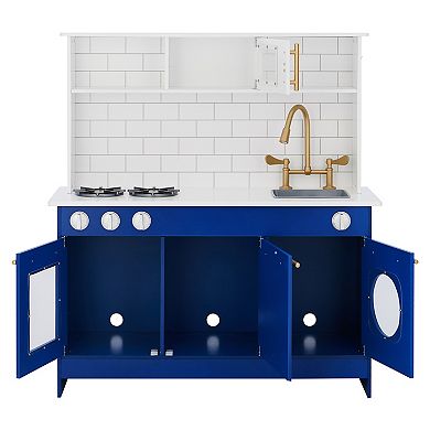 Teamson Kids Little Chef Berlin Modern Play Kitchen Set