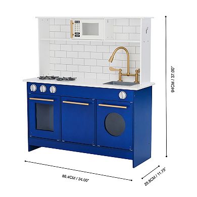 Teamson Kids Little Chef Berlin Modern Play Kitchen Set