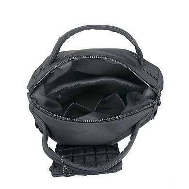 Women's Olivia and Kate Black Nylon Backpack