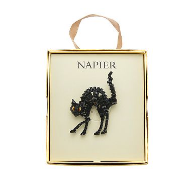 Napier Black Cat Pin
