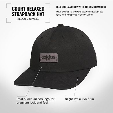 Men's adidas Court Relaxed Strapback Hat