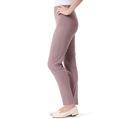 Petite Gloria Vanderbilt Slimming Pull-On Trousers