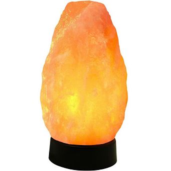 Himalayan Glow Multi-color Usb Salt Lamp, Plastic Base
