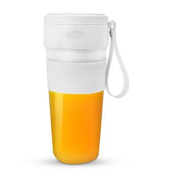 Wbm Smart Portable Blender, Chargeable, Blender For Shakes & Smoothies - 300ml, White