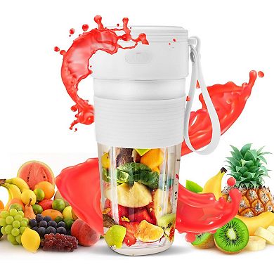 Wbm Smart Portable Blender, Chargeable, Blender For Shakes & Smoothies - 300ml, White