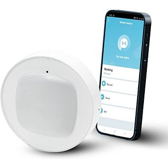 Wi-fi Motion Sensor, Detection Sensitivity Upto 9m Battery-powered, Led Indicator For Indoor