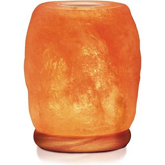 Himalayan Glow Salt Lamp, Natural Aroma Therapy Lamp, Amber Glow 2 - 4 Lbs