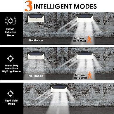 Wbm Smart 100 Led Solar Lights, Waterproof Outdoor Lights For Patio & Fence, 4 Packs White