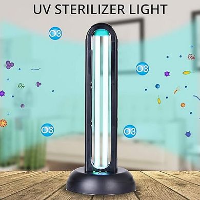 Wbm Smart Wi-fi Uv Light Sanitizer, 3-step Timing Remote, Kills 99% Of Germs Viruses, Black