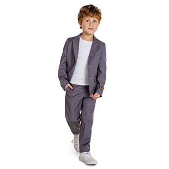 Boys 2-8 OppoSuits Daily 2 pc Suit Set - Dark Grey