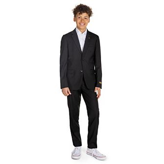 Boys 10-16 OppoSuits Daily 2 pc Suit Set - Deep Black