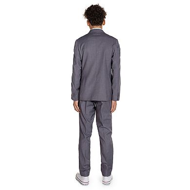 Boys 10-16 OppoSuits Daily 2-Piece Suit Set - Dark Grey