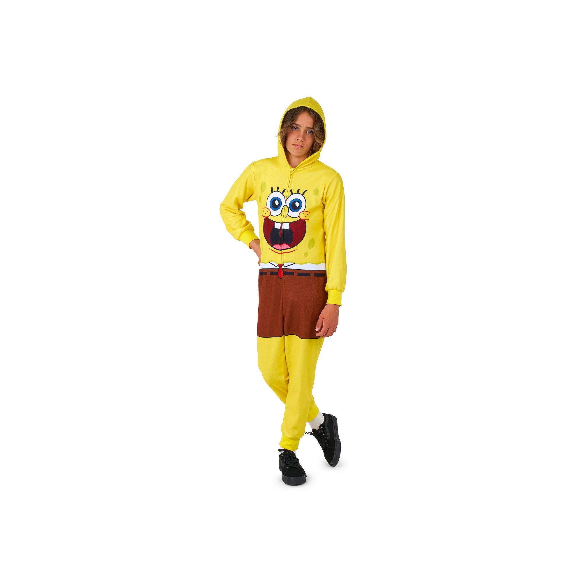 Kids 2-16 OppoSuits SpongeBob™ One-Piece Suit, Kids Unisex, Size: 2-4Y, Y