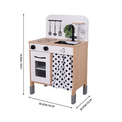 Teamson Kids Philly Wood Adjustable Height Kitchen