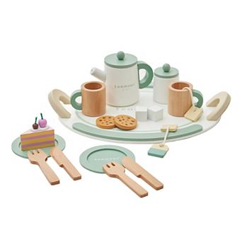 Teamson Kids 20 pc Wooden Tea Party Playset