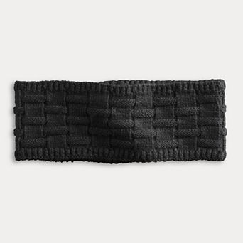 Women's Sonoma Goods For Life® Basket Weave Cold Weather Headband
