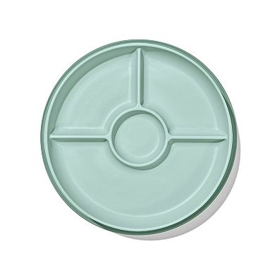 OXO Tot Stick & Stay Suction Divided Plate