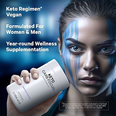 Codeage Keto Carb Focus White Kidney Bean & Green Tea Suplement 180 ct