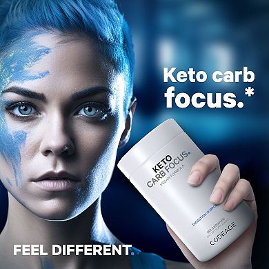 Codeage Keto Carb Focus White Kidney Bean & Green Tea Suplement 180 ct