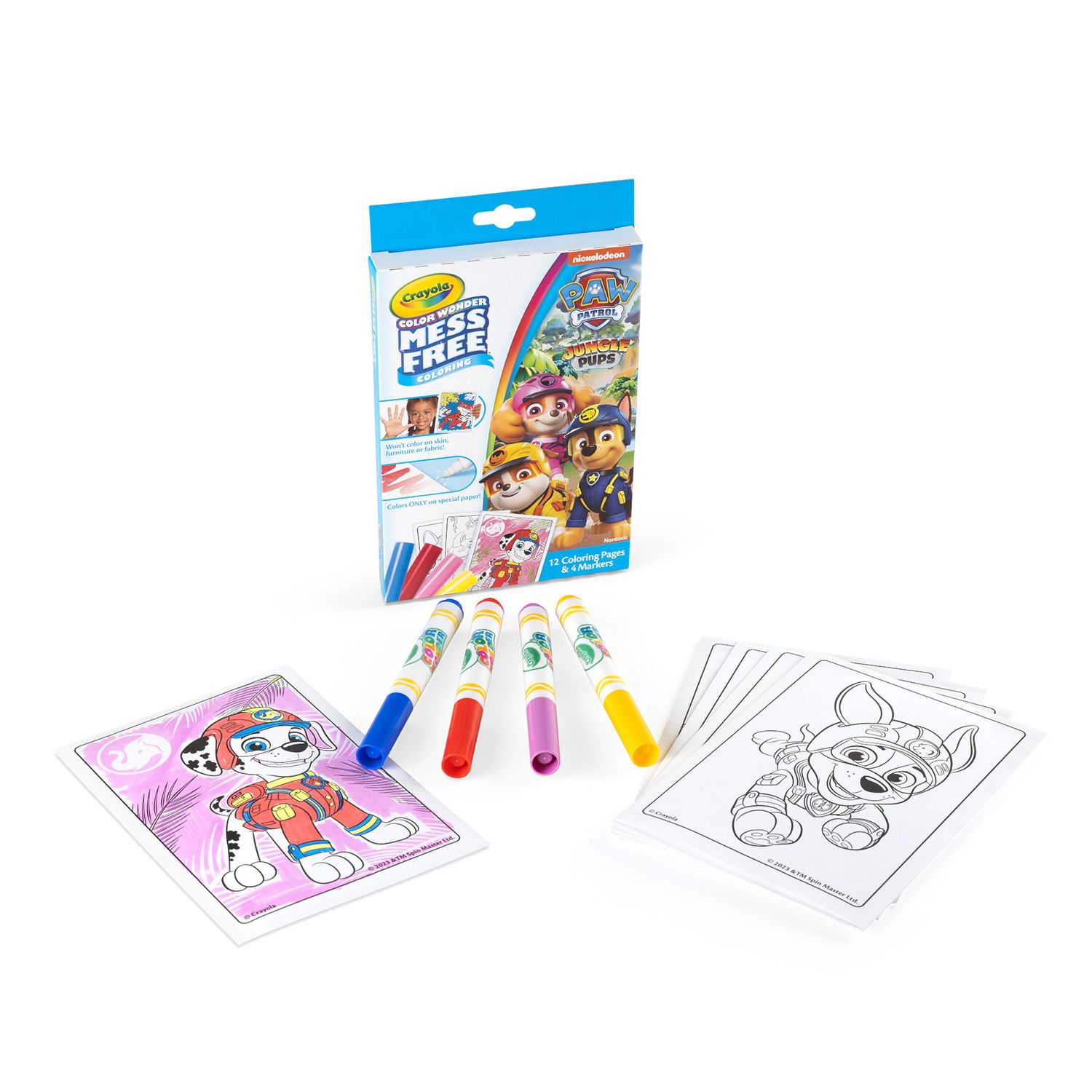 Malset Mit Stiften CRAYOLA Paw Patrol Kreativset – 5 Aktivitäten, 60 Teile, Mit Stiften & Malvorlagen (ab 4 Jahre) Pokemon Spielzeug
