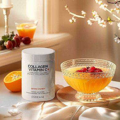Codeage Collagen Peptides Powder + Vitamin C 9.98 oz