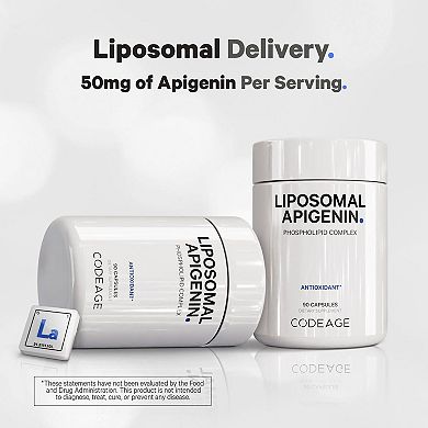 Codeage Liposomal Apigenin Daily Flavonoid Chamomile Supplement 90 ct