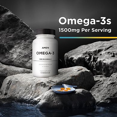 Amen Omega-3 1500 mg EPA & DHA Supplement 90 ct