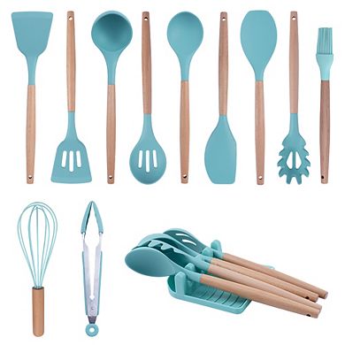 12-piece Silicone Kitchen Utensils Set