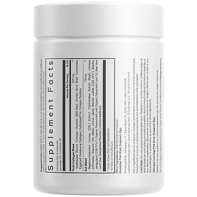 Multi Collagen Capsules + Gut Health Blend, Digestion Probiotics, Collagen 5 Types Botanicals, 90 Ct