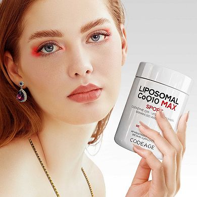 Codeage Liposomal CoQ10 Max 250mg + Vitamin E Supplement 60 ct