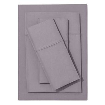 Brylanehome Solid Damask 6 pc Sheet Set