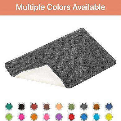 3 Piece Bath Rug Set: 1 BR(18" x 30") , 1 CM(17" x 14") And 1 Toilet Seat Cover(APX 18" x 18")