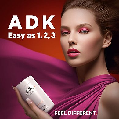 Codeage ADK Vitamins, Vitamin A, D3 5000 IU & K Supplement 180 ct