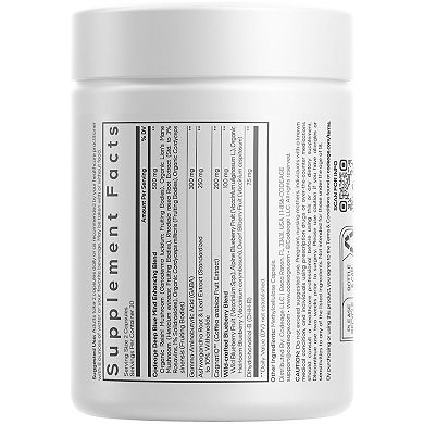 Codeage Meditate - GABA, NeuroFactor, Ashwagandha & DHH-B Supplement 60 ct