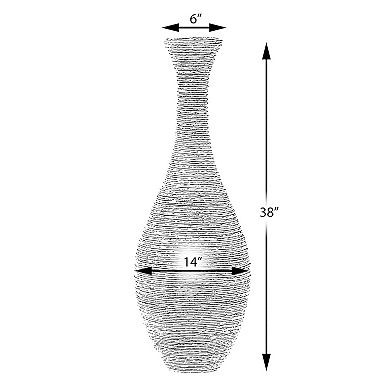 Tall floor vase, Artificial Rattan Floor Vase For living room or home decor