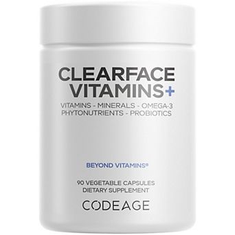Codeage Clearface Pantothenic Acid & Niacin Vitamins Supplement 90 ct