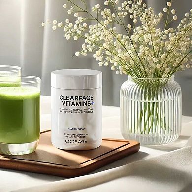 Codeage Clearface Pantothenic Acid & Niacin Vitamins Supplement 90 ct