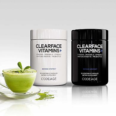 Codeage Clearface Pantothenic Acid & Niacin Vitamins Supplement 90 ct