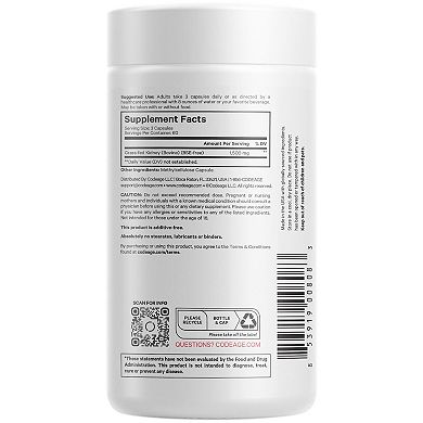 Codeage Grass-Fed Beef Kidney Glandular Supplement 180 ct