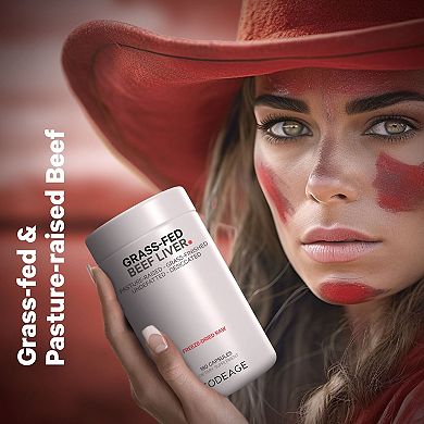 Codeage Grass-Fed Beef Liver Glandular Supplement 180 ct