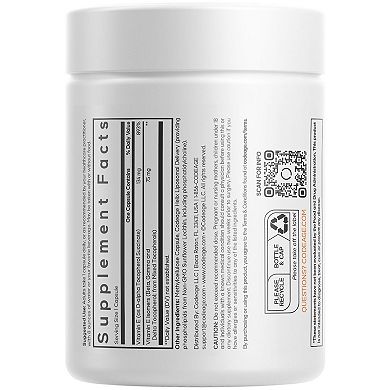 Codeage Liposomal Vitamin E Tocopherols Supplement 90 ct