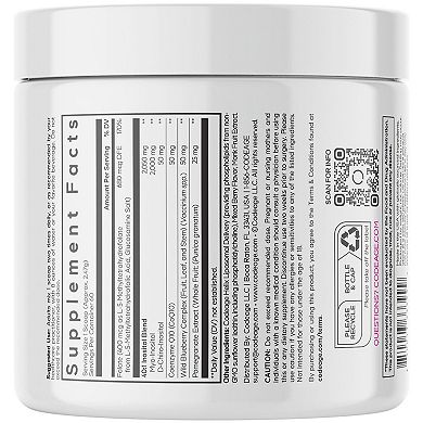 Codeage Liposomal Ovarian Inositol + Folate & CoQ10 Powder Supplement 5.2 oz