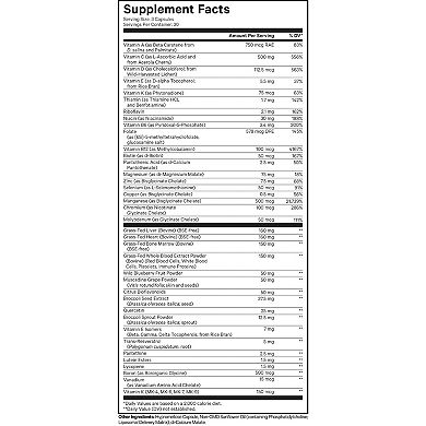 Codeage Multivitamin Performance - Vitamins & Minerals Supplement 90 ct
